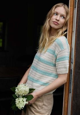 PULLOVER Summer Cashmere - Stickmönster (NO) från Lana Grossa