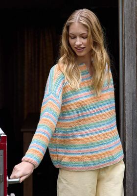 PULLOVER Soffio - Stickmönster (NO) från Lana Grossa
