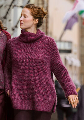 PULLOVER Cashmere 16 Fine & Setasuri från Lana Grossa