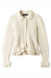 Lana Grossa JACKA MED VIRKAD VOLANG Summer Softness