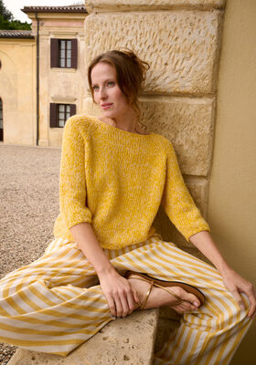 PULLOVER Summer Softness & Setasuri Pearls från Lana Grossa