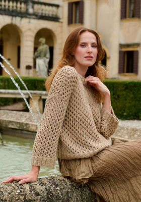 PULLOVER Summer Softness & Glamour från Lana Grossa