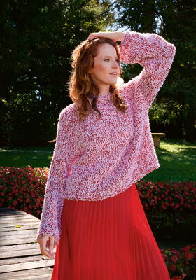 PULLOVER  Summer Softness & Frizzante från Lana Grossa