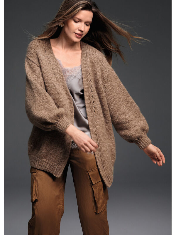 Lana Grossa CARDIGAN TOP-DOWN Chapeau
