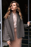 Lana Grossa CARDIGAN MED SJALKRAGE TOP-DOWN Orsettini