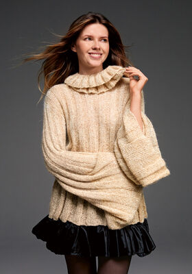 PULLOVER MED LOOP Setasuri & Glamour från Lana Grossa