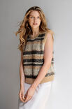 Lana Grossa SLIPOVER IM MUSTERMIX Orsetto, Mohair di Gio, Brigitte No. 2 & Cosmo