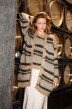 Lana Grossa SLIPOVER IM MUSTERMIX Orsetto, Mohair di Gio, Brigitte No. 2 & Cosmo