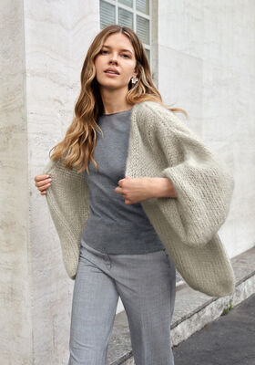 CARDIGAN Mohair di Gio från Lana Grossa