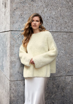 PULLOVER Pelliccia från Lana Grossa