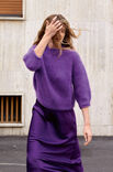 Lana Grossa PULLOVER TOP-DOWN Mohair di Gio