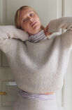 Lana Grossa PULLOVER & KJOL Natural Alpaca Pelo - Stickmönster (DK)