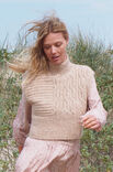 Lana Grossa SLIPOVER Natural Alpaca Pelo - Stickmönster (DK)