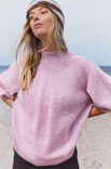 Lana Grossa TOP-DOWN TURTLENECK PULLOVER Ecopuno - Stickmönster (DK)