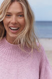 Lana Grossa TOP-DOWN TURTLENECK PULLOVER Ecopuno - Stickmönster (DK)