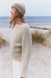 Lana Grossa TOP-DOWN RAGLANPULLOVER Setasuri - Stickmönster (DK)