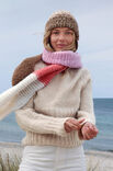 Lana Grossa TOP-DOWN RAGLANPULLOVER Setasuri - Stickmönster (DK)