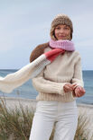 Lana Grossa SJAL Natural Alpaca Lungo - Stickmönster (SE)