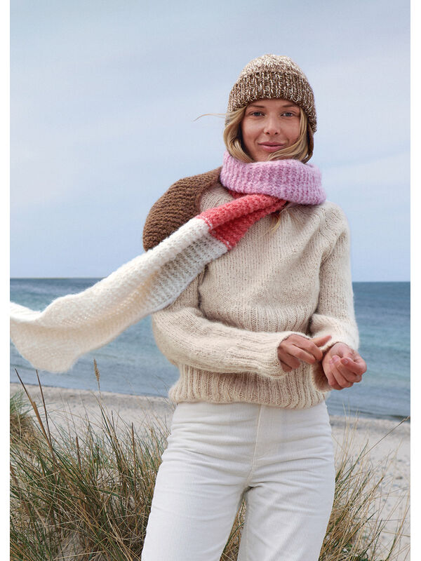 Lana Grossa SJAL Natural Alpaca Lungo - Stickmönster (SE)