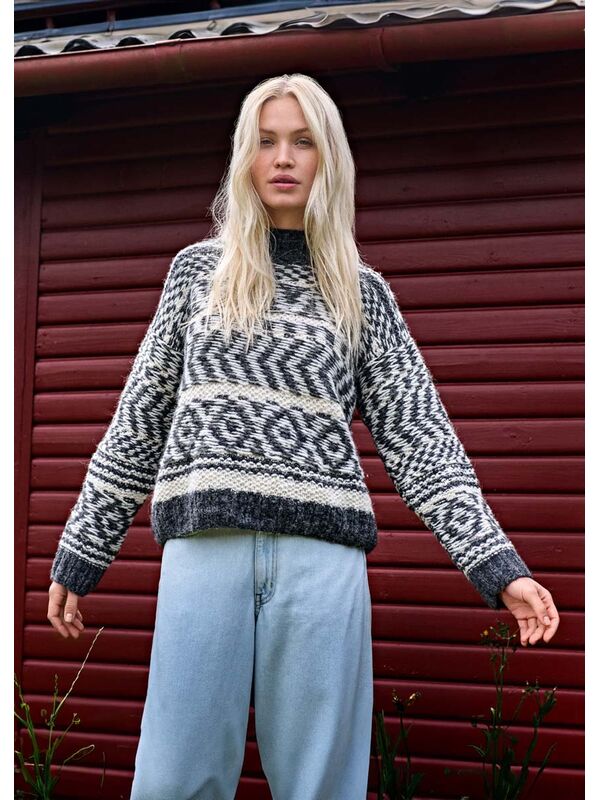 Lana Grossa NORSK PULLOVER Airy - Stickmönster (NO)
