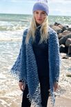 Lana Grossa VIRKAD SJAL Natural Superkid Tweed - Virkmönster (NO)