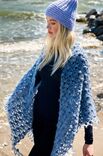 Lana Grossa VIRKAD SJAL Natural Superkid Tweed - Virkmönster (NO)