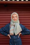 Lana Grossa VIRKAD SJAL Natural Superkid Tweed & Silkhair - Virkmönster (SE)