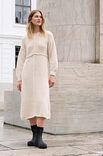 Lana Grossa KLÄNNING Natural Alpaca Pelo - Stickmönster (NO)