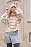 Lana Grossa PULLOVER Natural Alpaca Pelo
