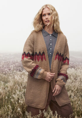 CARDIGAN Landlust Naturwolle från Lana Grossa
