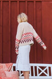 Lana Grossa CARDIGAN Orsettini & Natural Alpaca Pelo