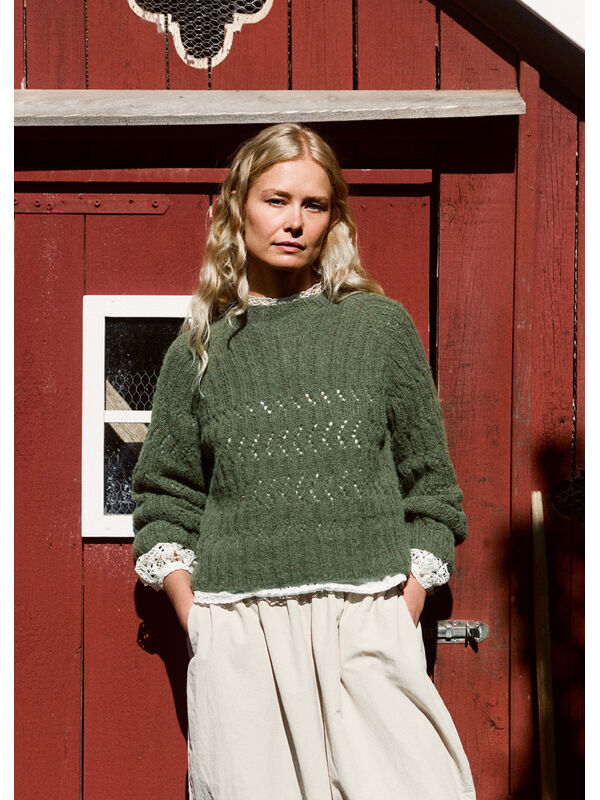 Lana Grossa RAGLANPULLOVER Nebbia