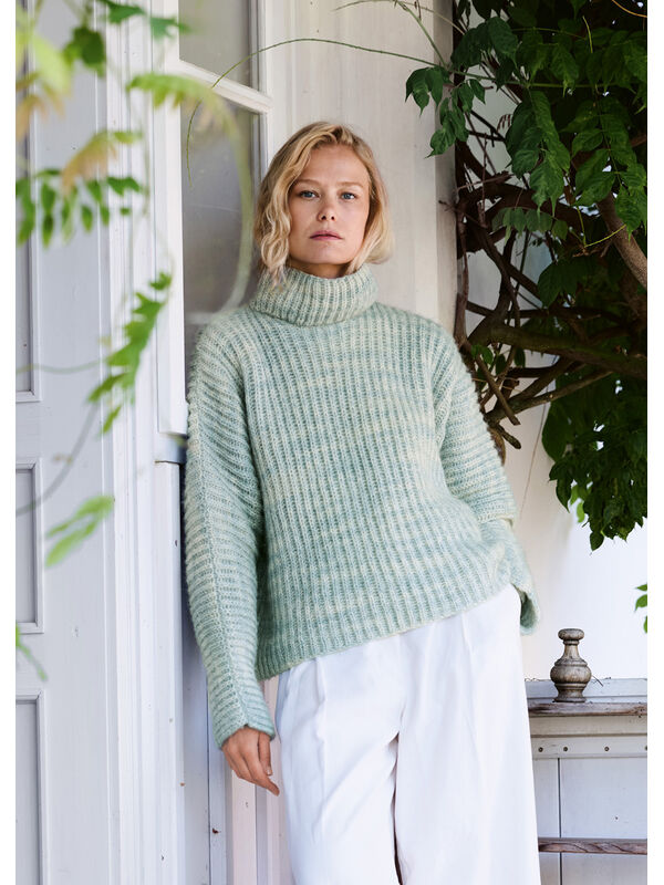 Lana Grossa KIMONOPULLOVER Pelo Cashmere