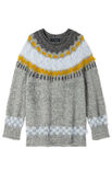 Lana Grossa PULLOVER Natural Alpaca Pelo & Basta