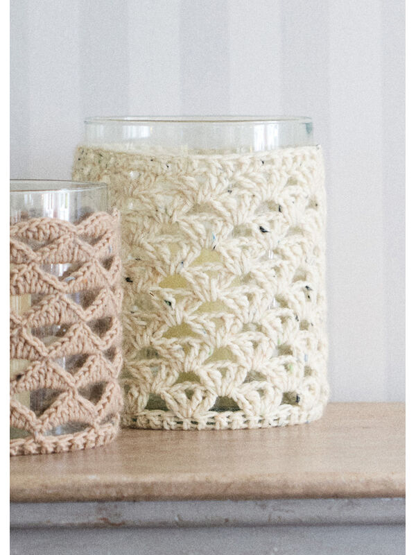 Lana Grossa ÖVERDRAG TILL LJUSLYKTA Cool Wool Superbig & Natural Superkid Tweed
