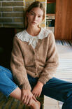 Lana Grossa RAGLAN-CARDIGAN Ecopuno & Setasuri - Stickmönster (DK)