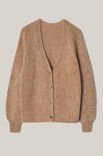 Lana Grossa RAGLAN-CARDIGAN Ecopuno & Setasuri - Stickmönster (DK)