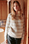 Lana Grossa PULLOVER Natural Alpaca Pelo - Stickmönster (DK)