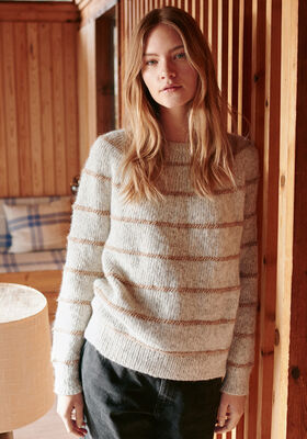 PULLOVER Natural Alpaca Pelo - Stickmönster (DK) från Lana Grossa