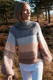Lana Grossa PULLOVER Ecopuno & Setasuri - Stickmönster (DK)