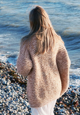 CARDIGAN Alpaca Pelo - Stickmönster (DK) från Lana Grossa