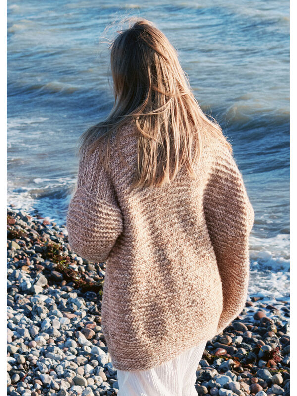 Lana Grossa CARDIGAN Alpaca Pelo - Stickmönster (DK)