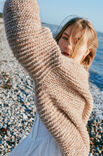 Lana Grossa CARDIGAN Alpaca Pelo - Stickmönster (DK)