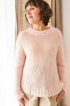 Lana Grossa SWEATER Silkhair - Stickmönster (DK)