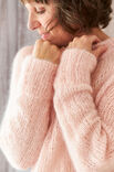 Lana Grossa SWEATER Silkhair - Stickmönster (DK)