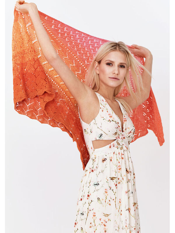 Lana Grossa DREIECKSTUCH MUSTERMIX Shades of Cotton - German Edition