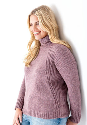 PULLI MIT ZOPF-RIPPENMUSTER Cashmere 16 Fine - German Edition från Lana Grossa