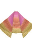 Lana Grossa HALVRUND SJAL Cool Wool Lace Hand-dyed - Stickmönster (SE)