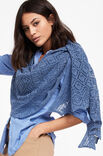 Lana Grossa SJAL Cool Wool Lace - Virkmönster (DK)