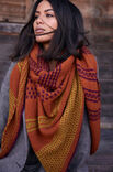 Lana Grossa TREKANTSSJAL Ecopuno - Stickmönster (SE)